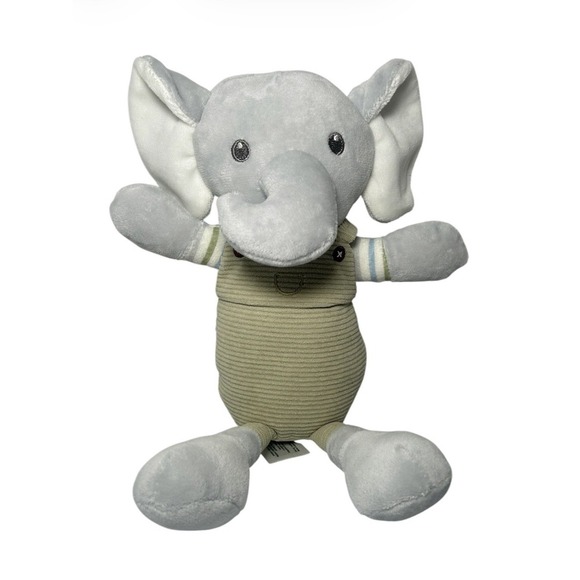 Chickpea Other - Chickpea 11" Elephant Striped Stuffed Animal Plush